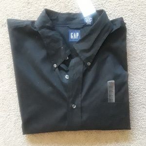 GAP black dress shirt
